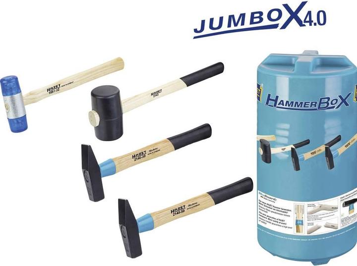 Actual product image HAZET Hammer set 2140/4 ∙ Number of tools: 4 (2.17 g)
