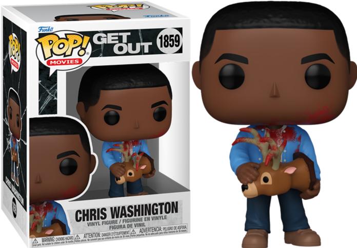Actual product image Funko Jordan Peele POP! Movies Vinyl Figur Get Out - Chris Washington w/Deer 9 cm