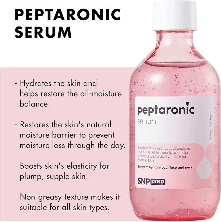 Actual product image SNP Prep Peptaronic Serum 2 (220 ml)