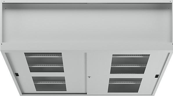 Produktbild Lista Schiebetürenschrank mit Sichtfenstertüren (200 cm, 195 cm)