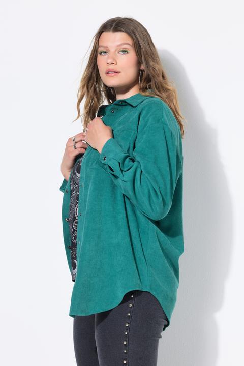 Produktbild Studio Untold Cord-Hemd, oversized, Hemdkragen, Langarm (60)