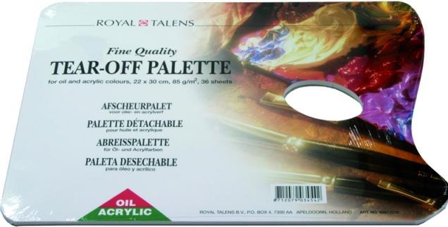 Immagine prodotto Talens Tavolozza di colori da strappare 25 x 35 cm, 36 fogli