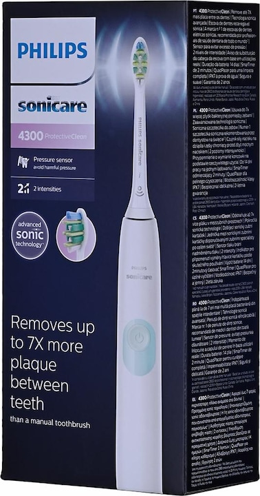 Actual product image Philips Sonicare 4300 series HX6807/63 (Sonic toothbrush)