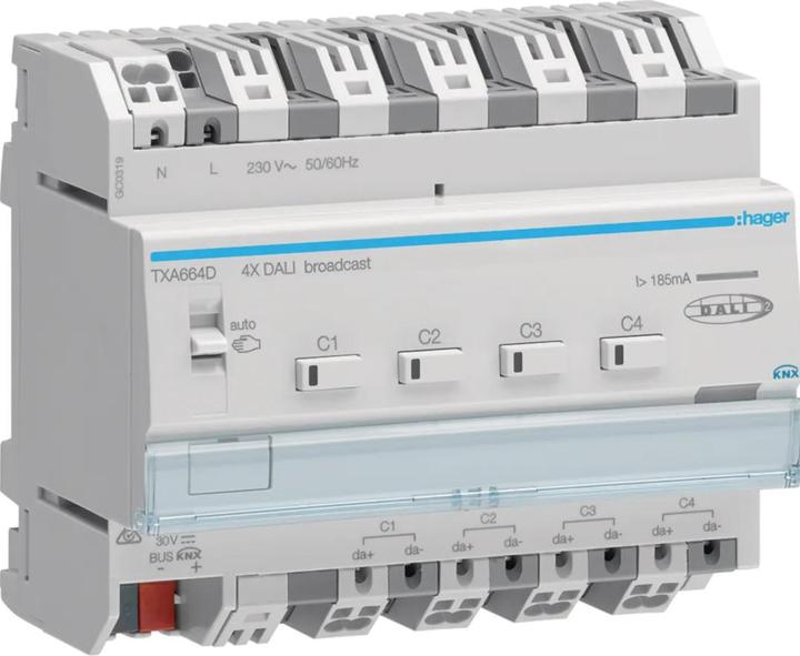 Actual product image Hager Dali (Dimming actuator)