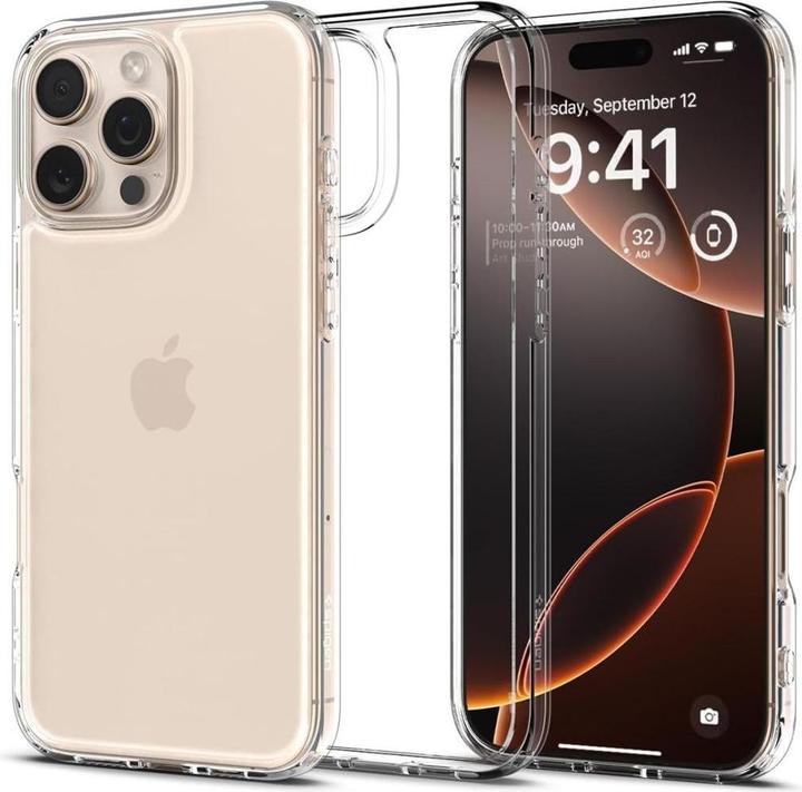 Produktbild Spigen Ultra Hybrid iPhone 16 Pro crystal clear ACS08121 (Apple iPhone 16 Pro)