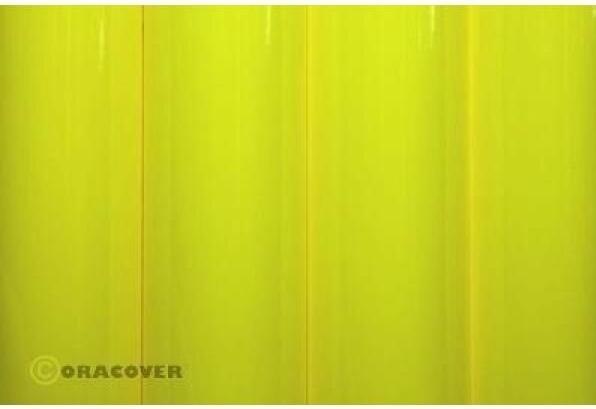 Actual product image Oracover Ironing foil neon yellow