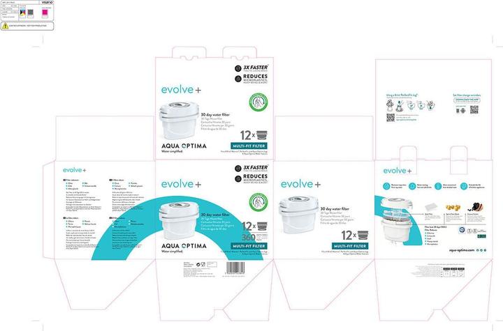 Produktbild Laica BOX OF 12 EVOLE + FILTERS STEPS214 (12 x)