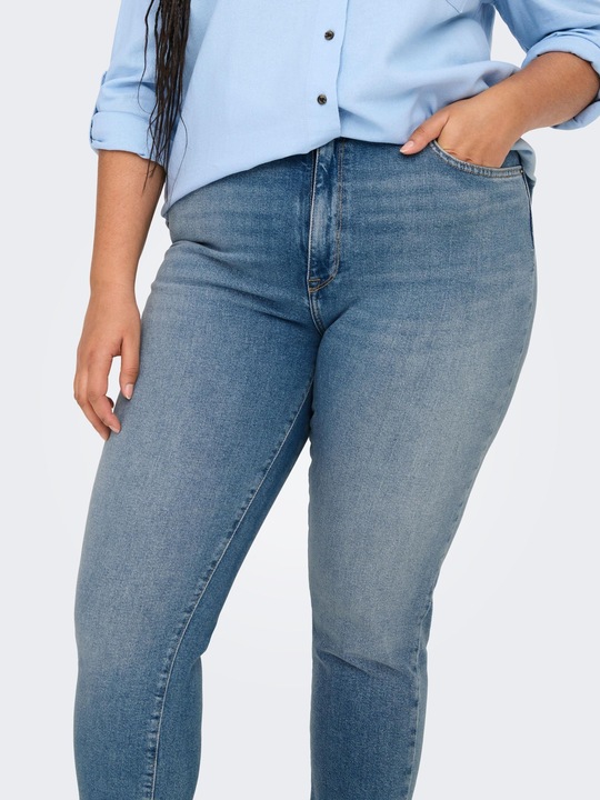 Produktbild Only CAREMILYSTRETCH Hohe Taille Gerade geschnitten Jeans Straight-Fit jeans (W52/L34)