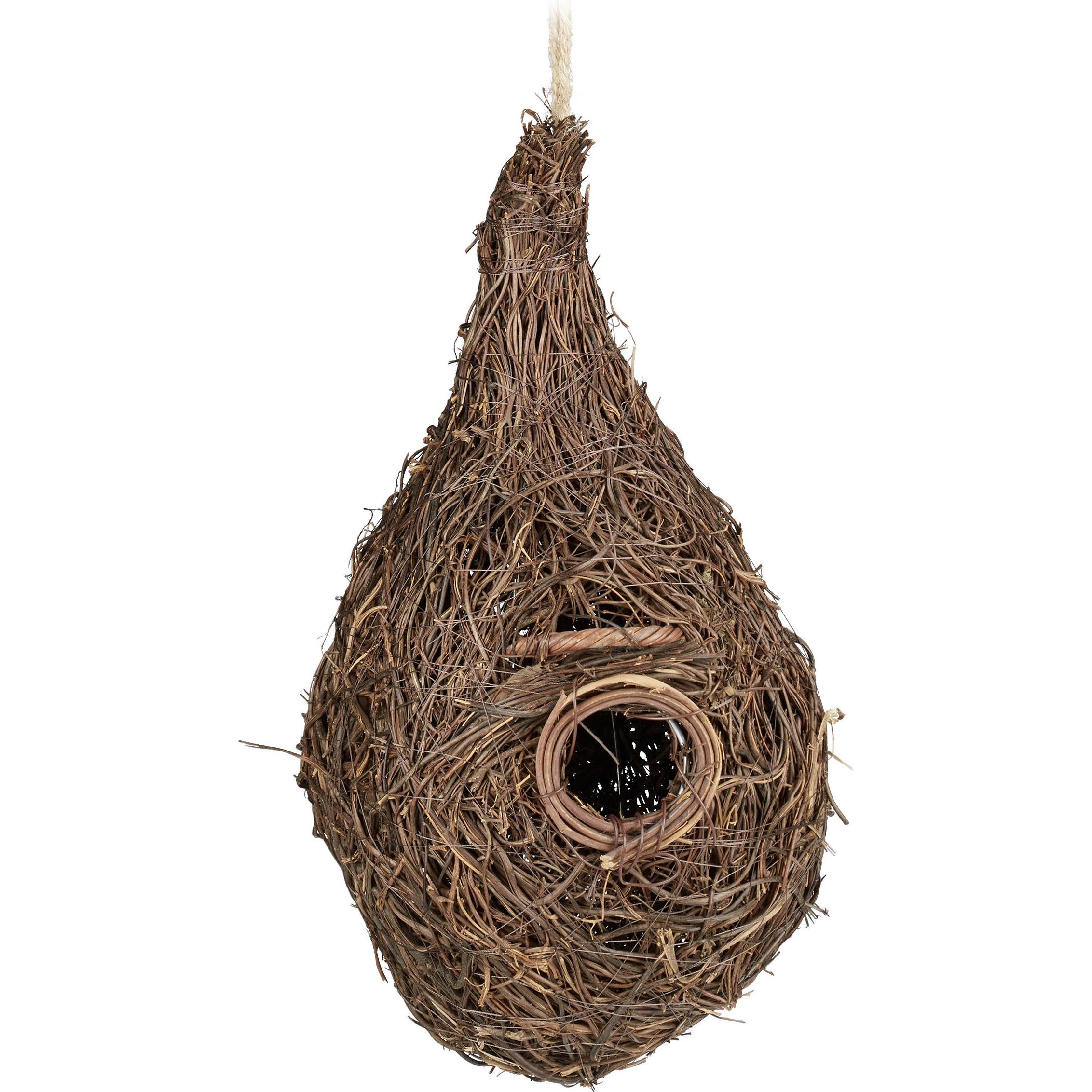 Relaxdays, Aussendekoration, Vogelnest