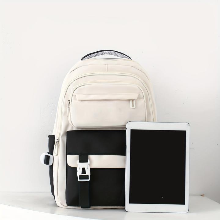 Produktbild Only-Bags.Store Trendiger Rucksack, leicht, tragbare Tasche, Schulranzen für Studenten, beinhaltet