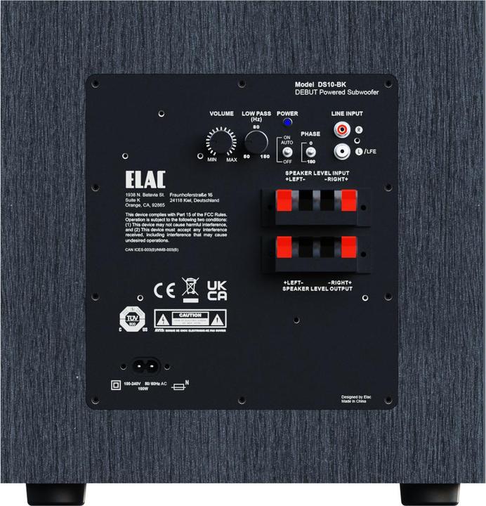 Actual product image ELAC DS103 (200 W)