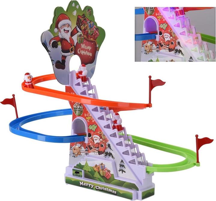 Image du produit Champ Train de Noël avec LED et son