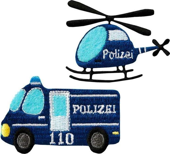 Mono Quick Polizei Fahrzeuge (2 x)