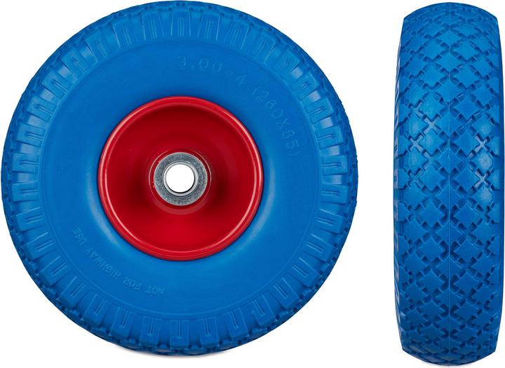 Image du produit Relaxdays Set de 2 roues de brouette (100 kg)