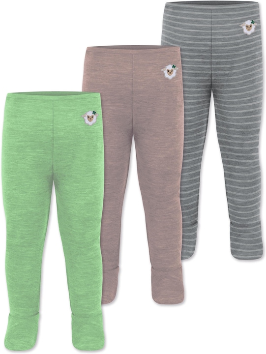 Grau, Grün, Rosa