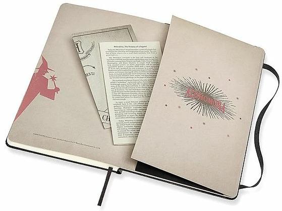 Produktbild Moleskine Notebook - Harry Potter L/A5, Ruled, Hard Cover, Black (Liniert, Harter Einband)