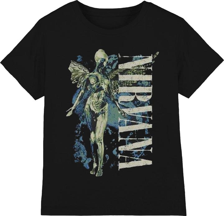 Immagine prodotto Nirvana T-shirt adulte unisexe con logo verticale (L)