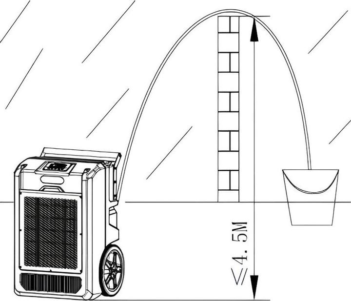 Kibernetik FSP Bauentfeuchter B70 mit WIFI für 375m3 (150 m², 70 l/24h)