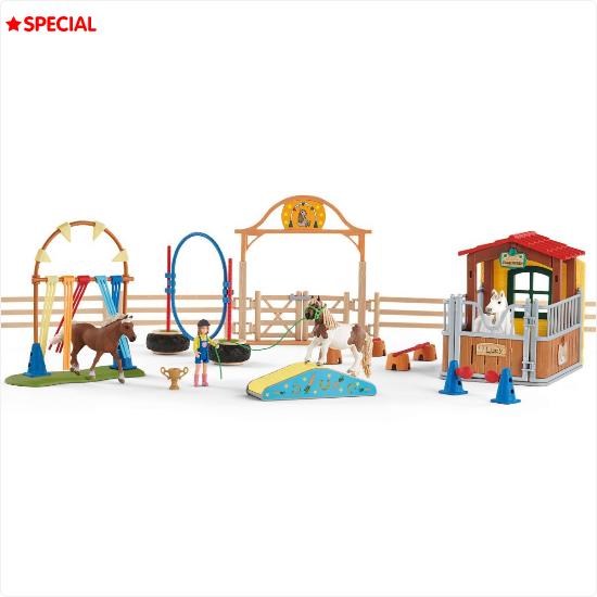 Produktbild Schleich Agility bei der Pferdebox