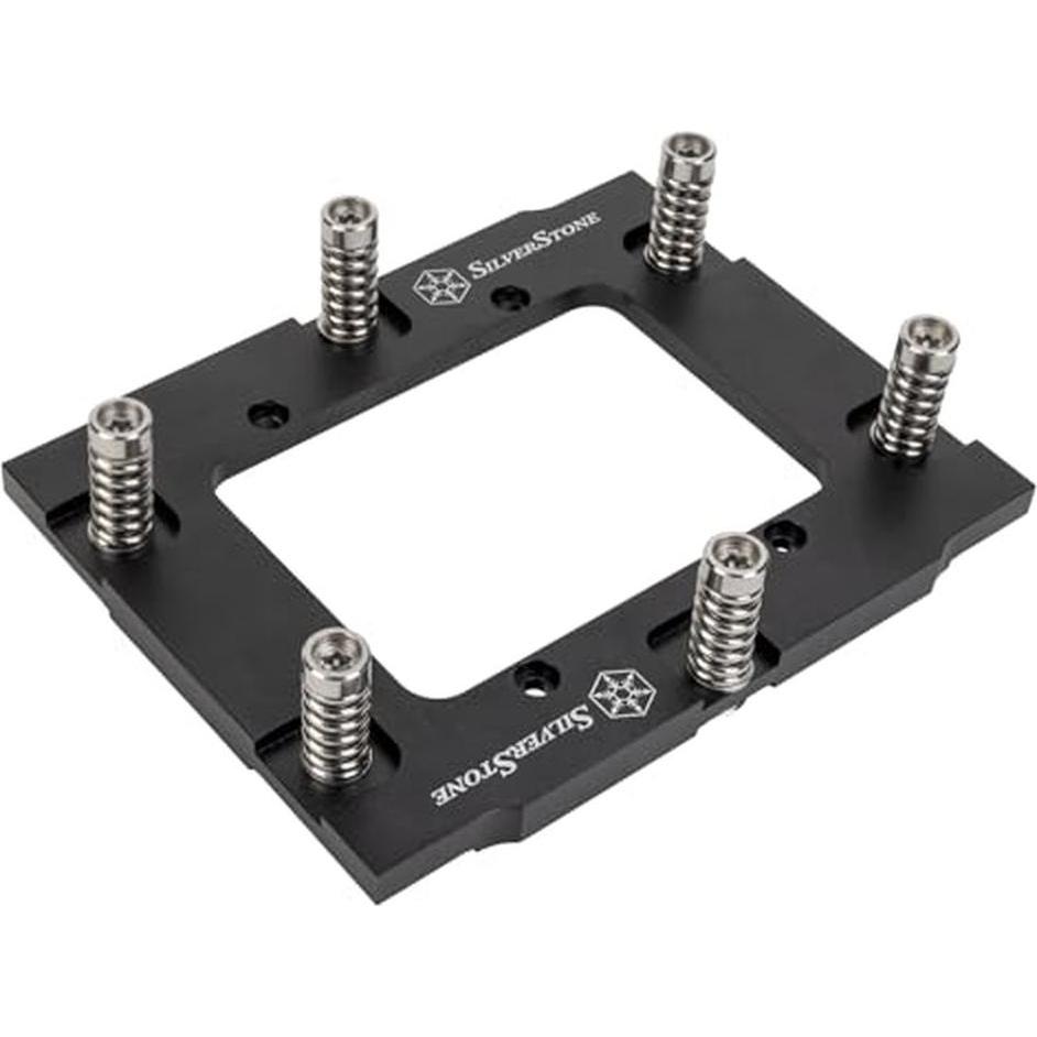 Silverstone AMD Socket SP5 Sockel-Montagekit XAC-MK-SP5 (schwarz, für XE360PDD / XE360 Serie), Accessori raffreddamento ad acqua CPU