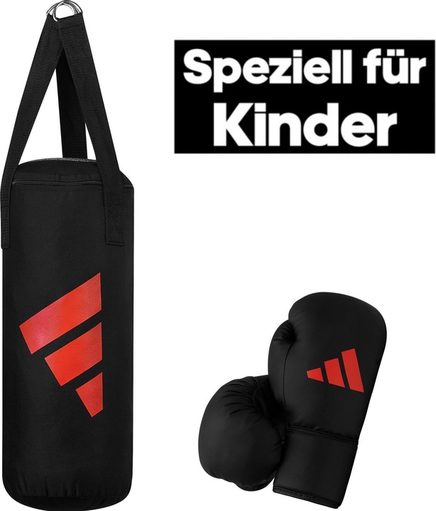 Produktbild adidas Boxset für Kinder, Handschuhe, 6 oz, 4 kg Beutel (19 cm, 5 kg)