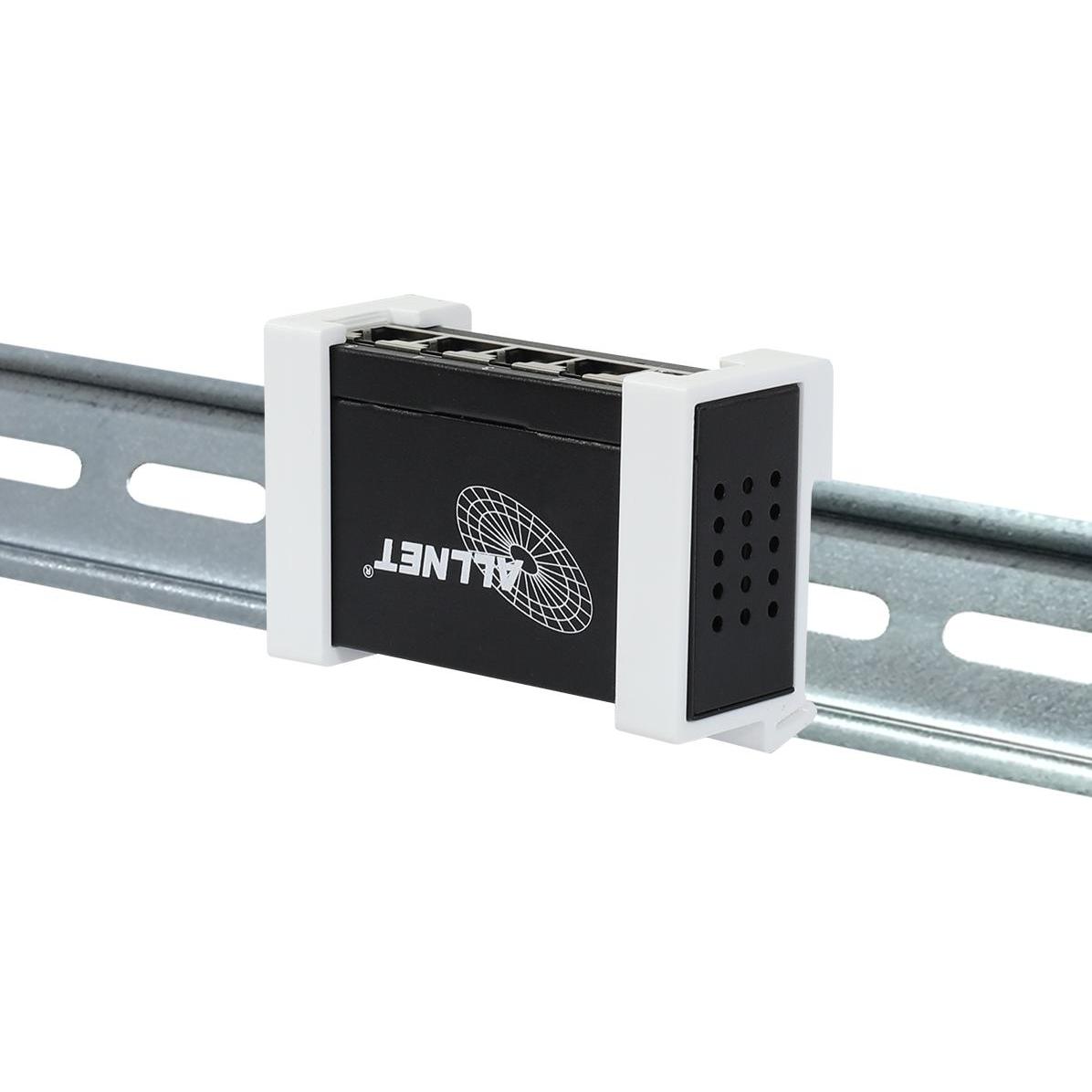 Allnet Shelly &bull Guida DIN &bull "Interruttore di distribuzione Pro 4" &bull 4x connessioni Pro &bull (4 porte), Switch di rete