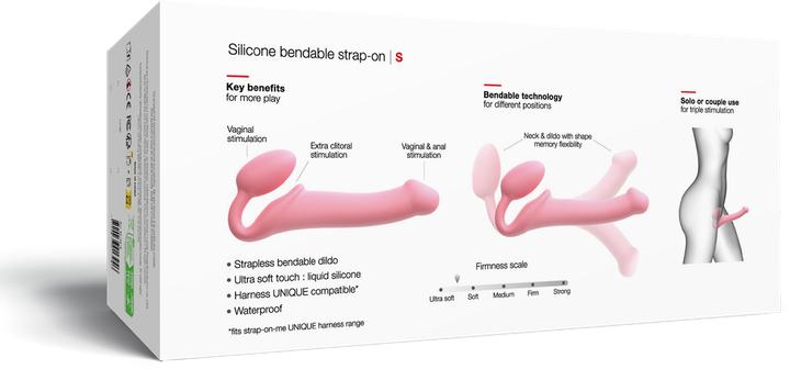 Actual product image Strap-on-me Semi Realistic Bendable (S)