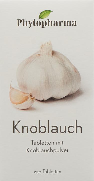 Actual product image Phytopharma Knoblauch (1 Piece, Pills, 130 g)