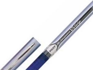 Image du produit Pilot Roller Hi-Tecpoint V5 Grip, bleu (1x)