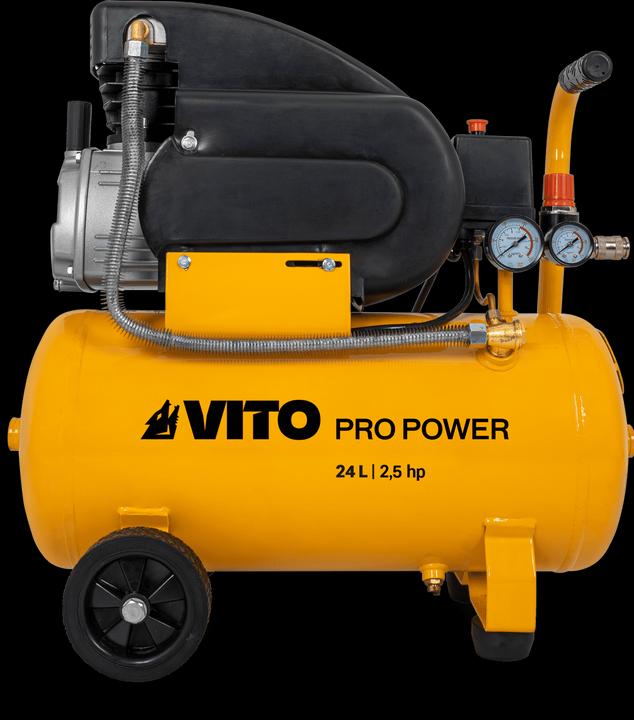 Immagine prodotto VITO Compresseur A Huile 24Lt 10 Bar 2.5Cv (10 bar, 24 l)