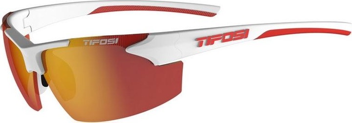Produktbild Tifosi Track Weiss/Rot (1 Glasrauch rot 15,4% Lichtübertragung) (neu)