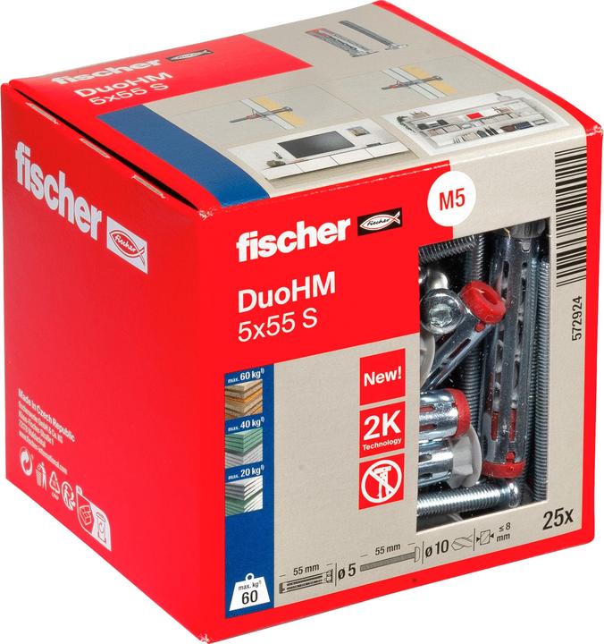 Actual product image Fischer DuoHM 5x55 S TX