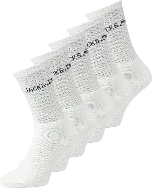 Immagine prodotto Jack & Jones Jacregen Tennis Sock 5 Pack Jnr Noos (Confezione da 5 pezzi, 33, 37)