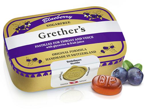 Produktbild Grethers Blueberry Pastillen (1 Stück)