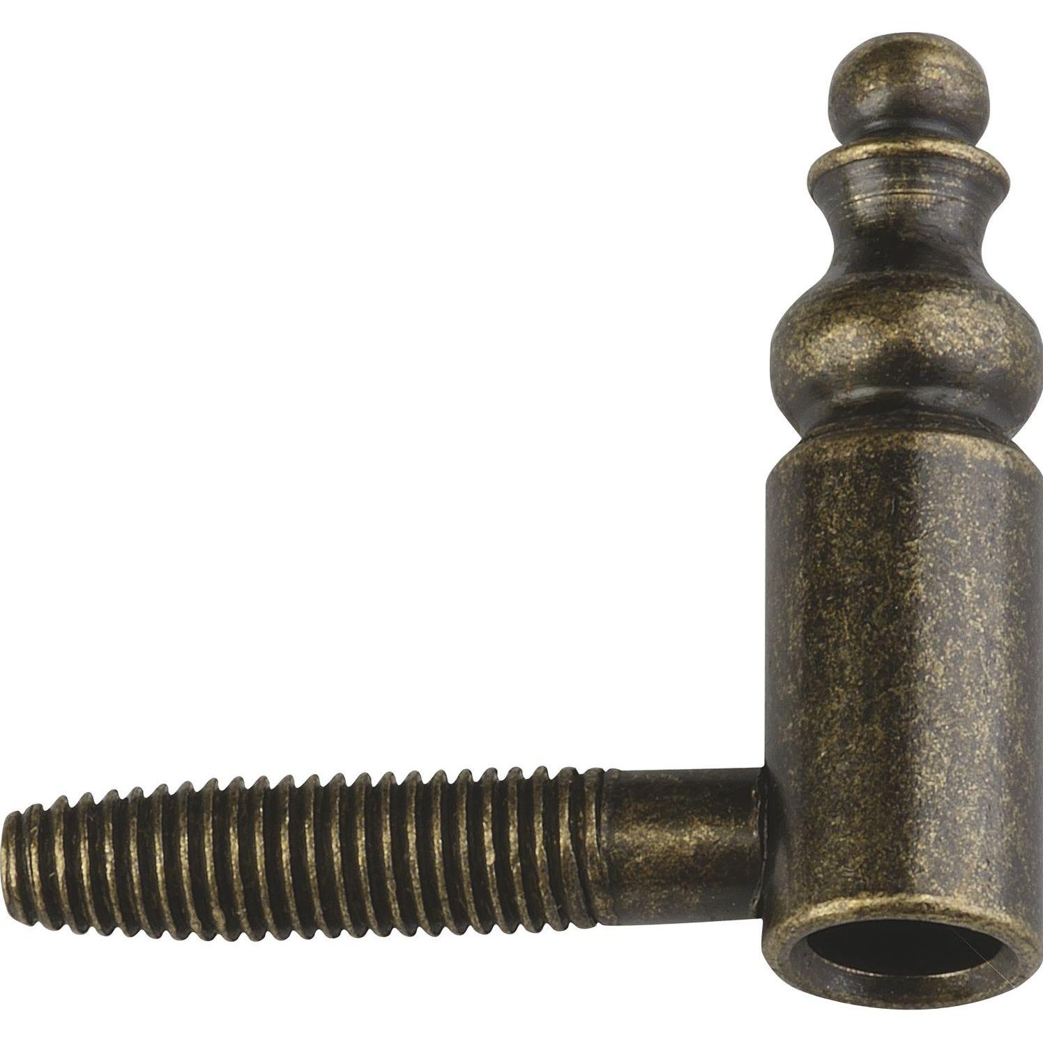 Otlav, Türbeschlag + Scharnier, Einbohrband Flügelteil Typ 190, Band ø 13mm,Stahl speziell bronzefärbig