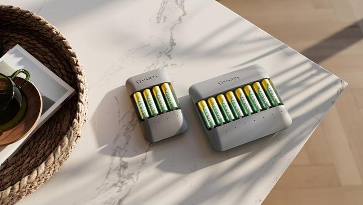Image du produit Varta Eco Charger Pro Recycled (1 pcs, AAA, 800 mAh, Piles rechargeables + chargeur)