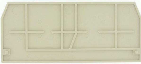 Produktbild Weidmüller End plate, Partition plate,ZAP/TW 10/16