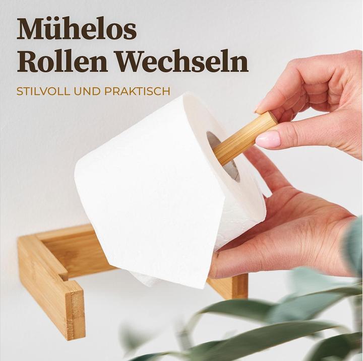 Immagine prodotto Hennez Toilettenpapierhalter Maria Nature