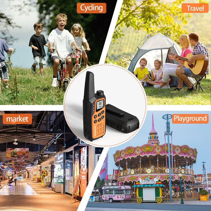 Produktbild Baofeng Walkie-Talkie BF-T25E Orange (10 km)