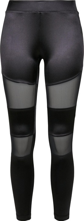 Actual product image Urban Classics Ladies Shiny Tech Mesh Leggings (S)