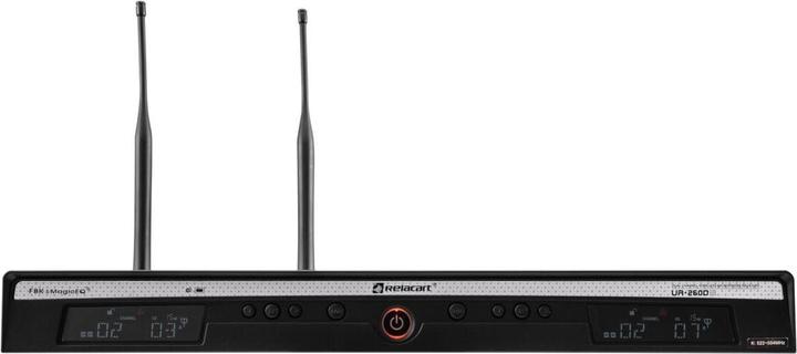 Produktbild Relacart UR260D 2channel UHF receiver 522554 MHz