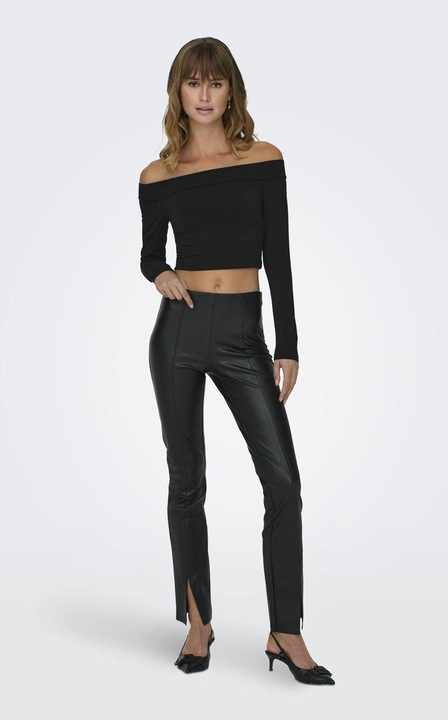Produktbild Only ONLLIVIA-STAR Skinny Fit Hose in Lederoptik Hose in Lederoptik (M)