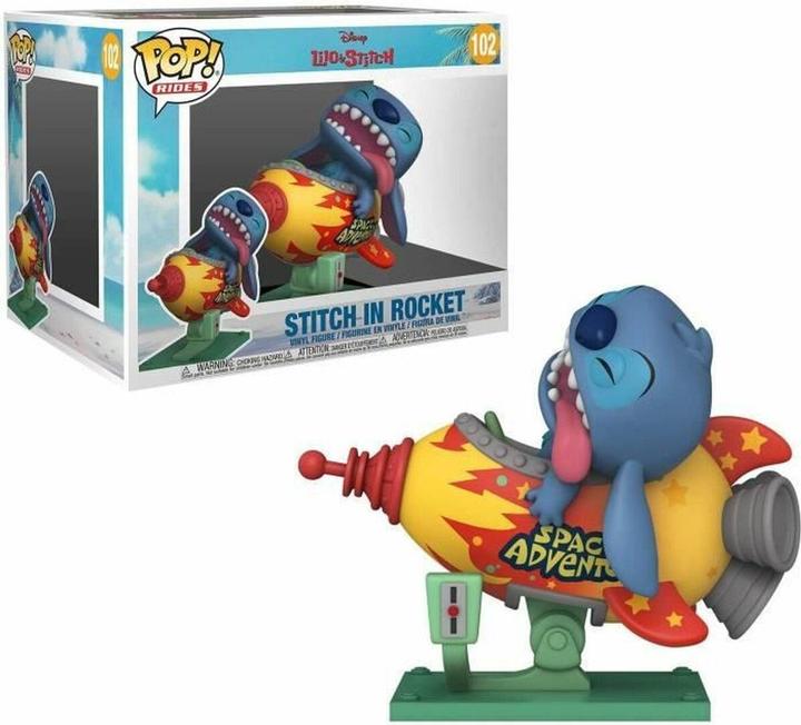 Actual product image Funko POP! - Lilo & Stitch: Stitch in Rocket
