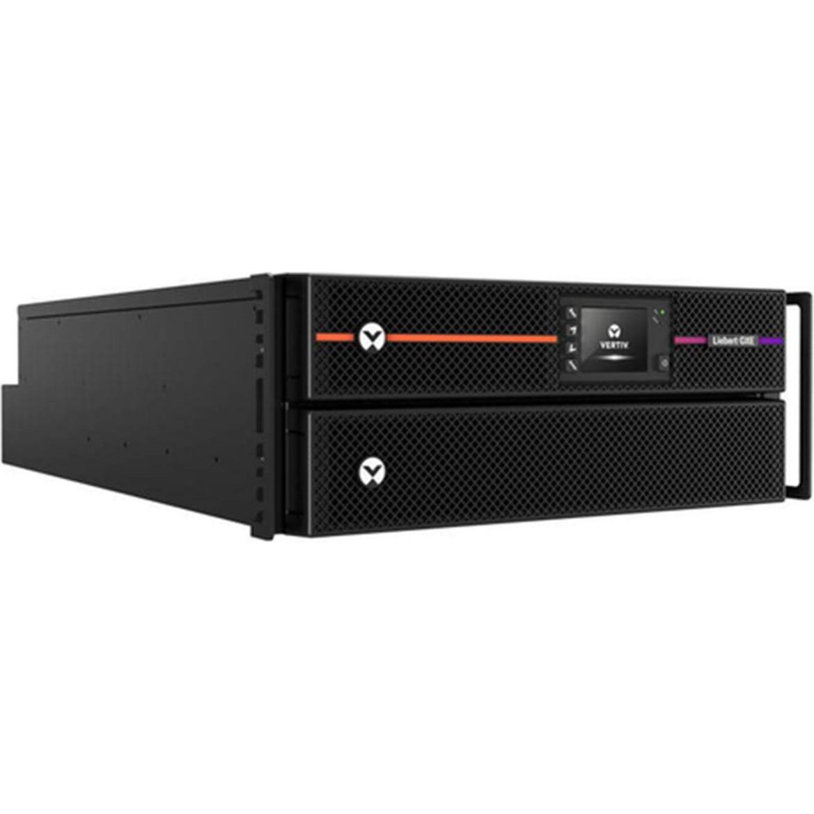 Vertiv Liebert GXE3-6000IRT4UXL, Double-conversion (en ligne), 6 kVA, 6000 W, Sinusoïde pur, 178 V (6000 VA, 6000 W, Online-Doppelwandler USV) (GXE3-6000IRT4UXL)