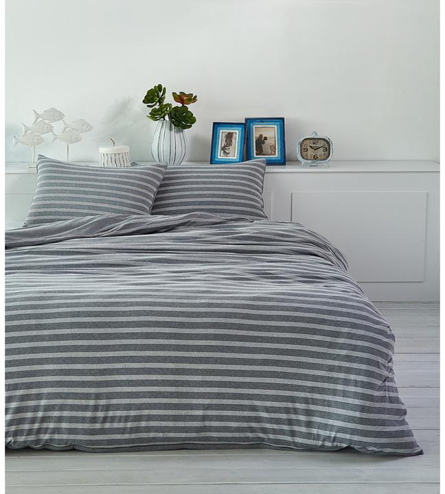 Actual product image Living Home Melange Jersey Double Face (Pillowcase, 65 x 100 cm)