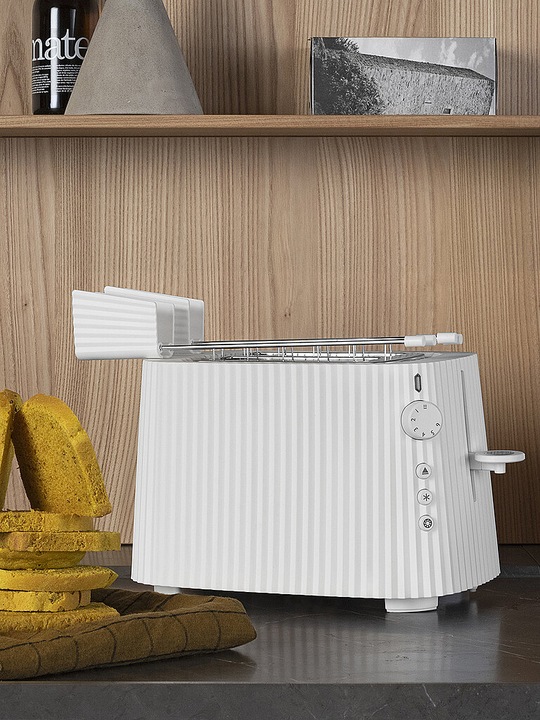 Actual product image Alessi Plissé toaster