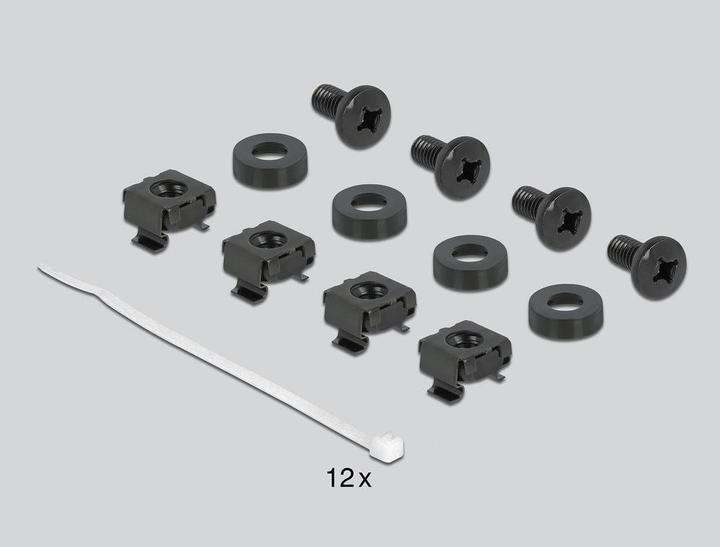 Produktbild Delock Cable Management Brush Strip with Cable Support Plate