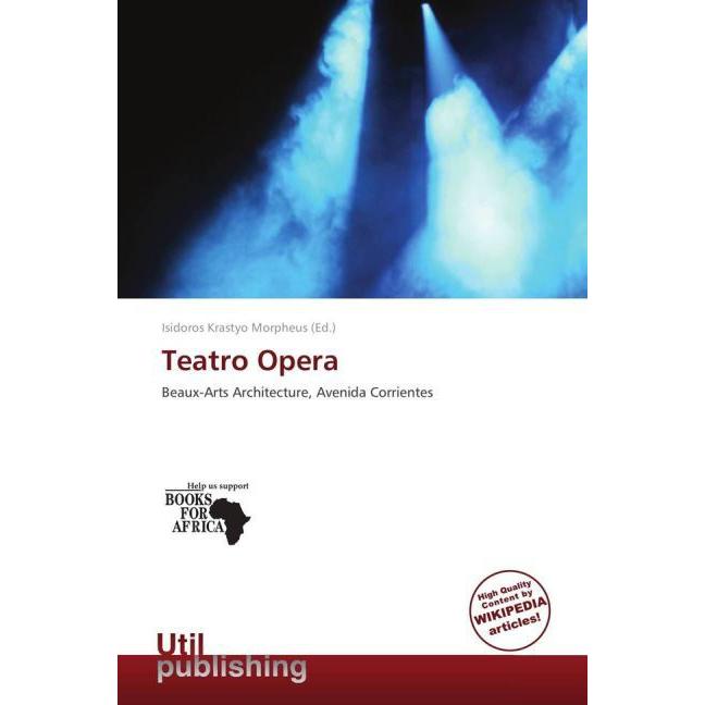 Teatro Opera, Fachbücher