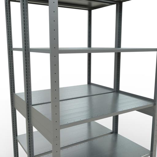Actual product image Schulte Lagertechnik Double basic shelf MULTIplus150