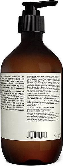 Actual product image Aesop Geranium Leaf (Body cream, 500 ml)